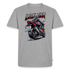Leck Eier Supersportler One "Brustdruck" - heather grey