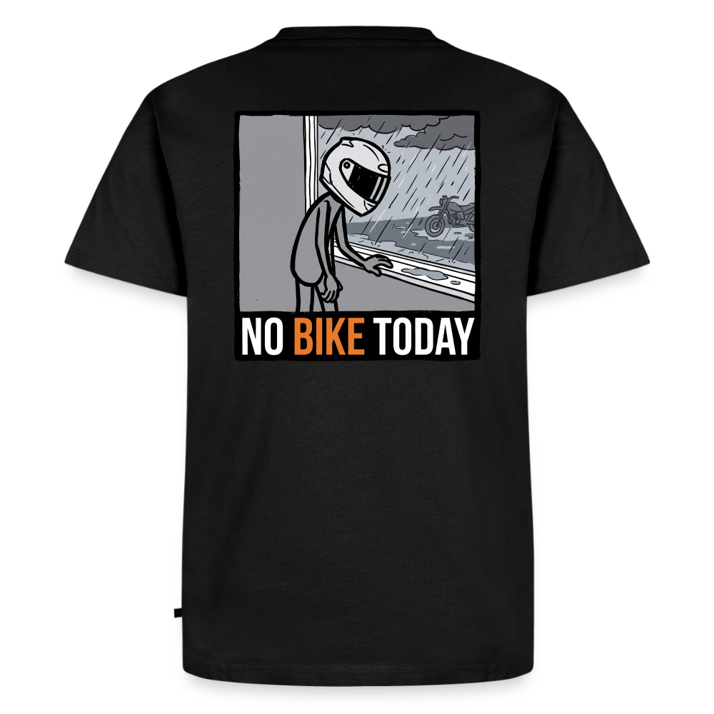 No Bike today "Rückendruck" - black