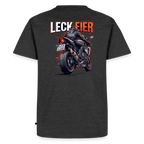 Leck Eier Supersportler Two "Rückendruck" - heather anthracite