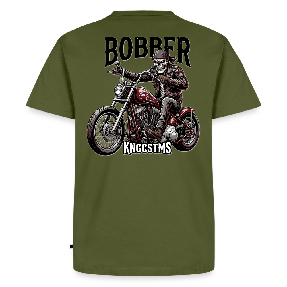 KNGCSTMS Bobber "Rückendruck" - khaki