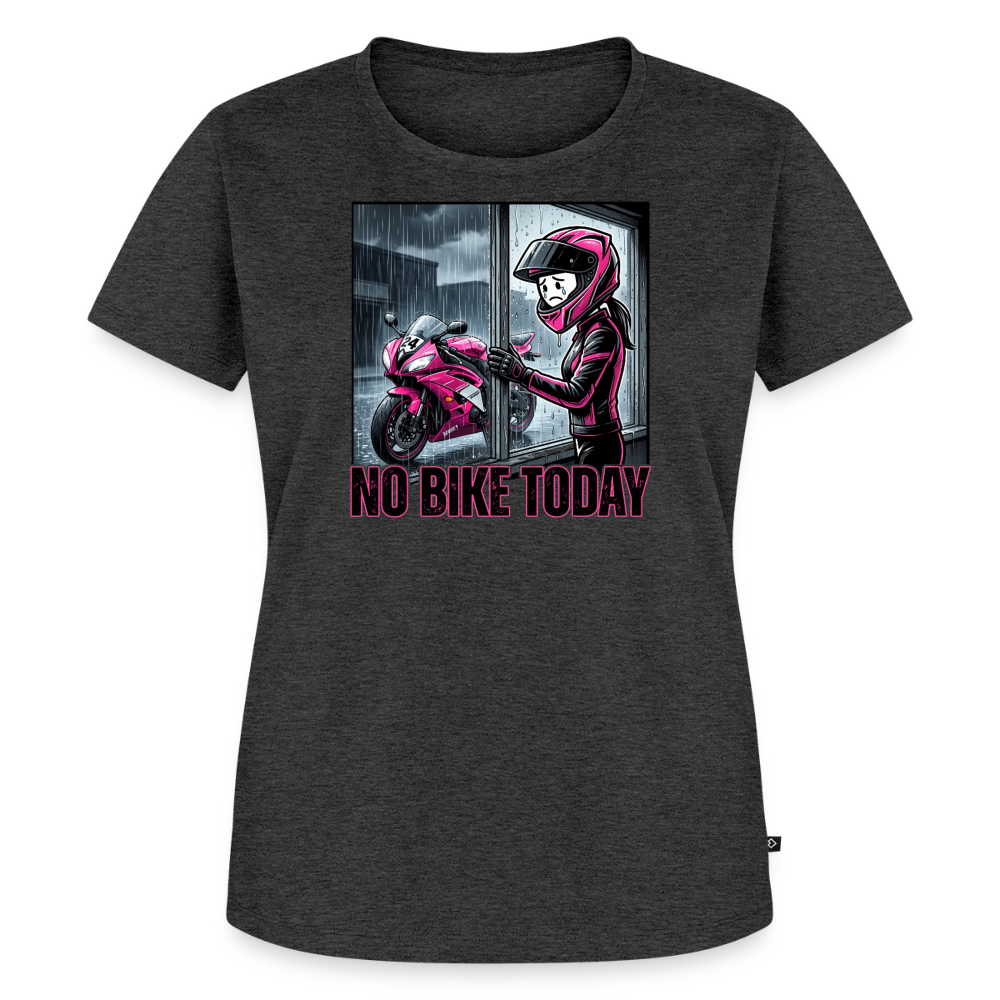 No Bike today "Brustdruck" - heather anthracite