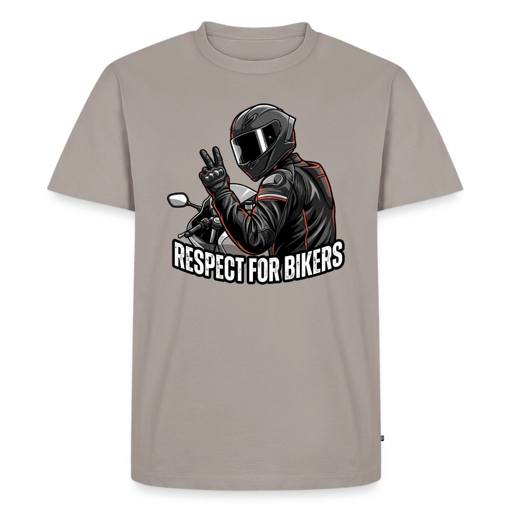 Respect for Bikers - taupe