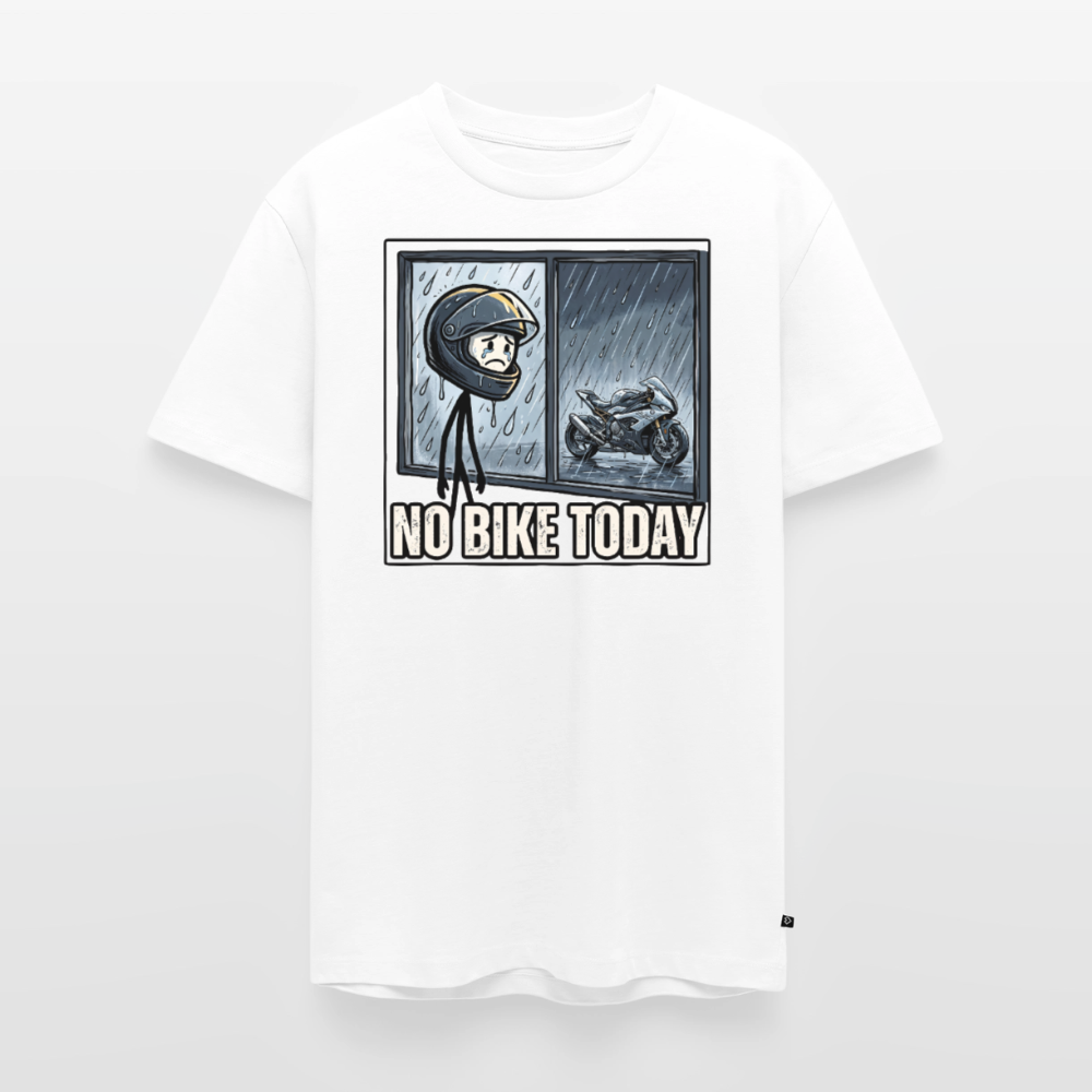 No Bike today Sport "Brustdruck" - white