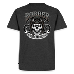 Oldschool Bobber "Rückendruck" - heather anthracite