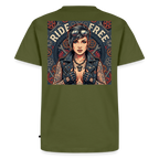 Ride Free Chopper "Rückendruck" - khaki