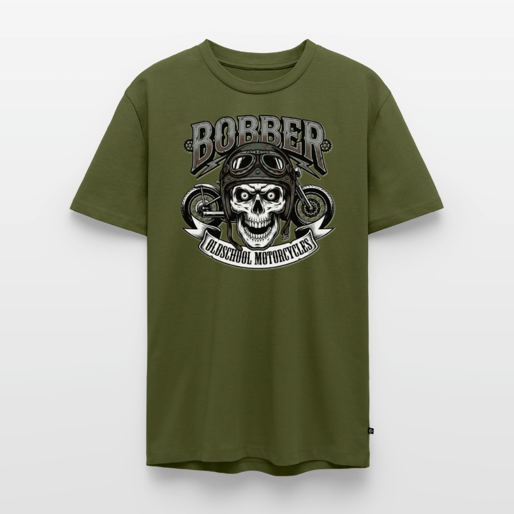 Oldschool Bobber  "Brustdruck" - khaki