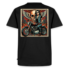 Bobber Angel "Rückendruck" - black