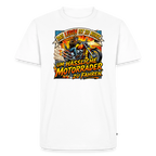Hässliche Motorräder Chopper "Brustdruck" - white