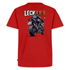 Leck Eier Supersportler Two "Rückendruck" - red