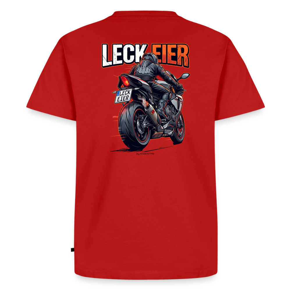 Leck Eier Supersportler Two "Rückendruck" - red