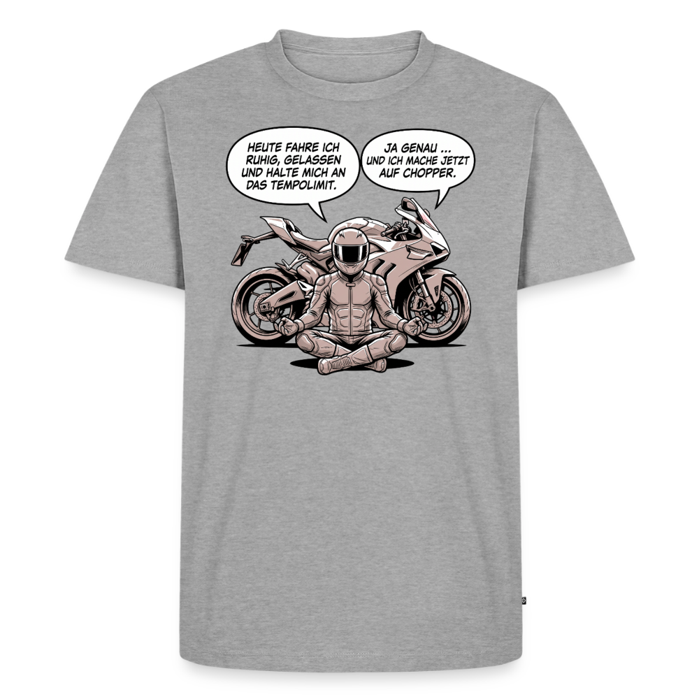 Meditation 1 "Brustdruck" - heather grey