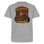 Oldschool Motorcyles "Rückendruck" - heather grey
