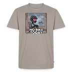No Bike today 1  "Brustdruck" - taupe