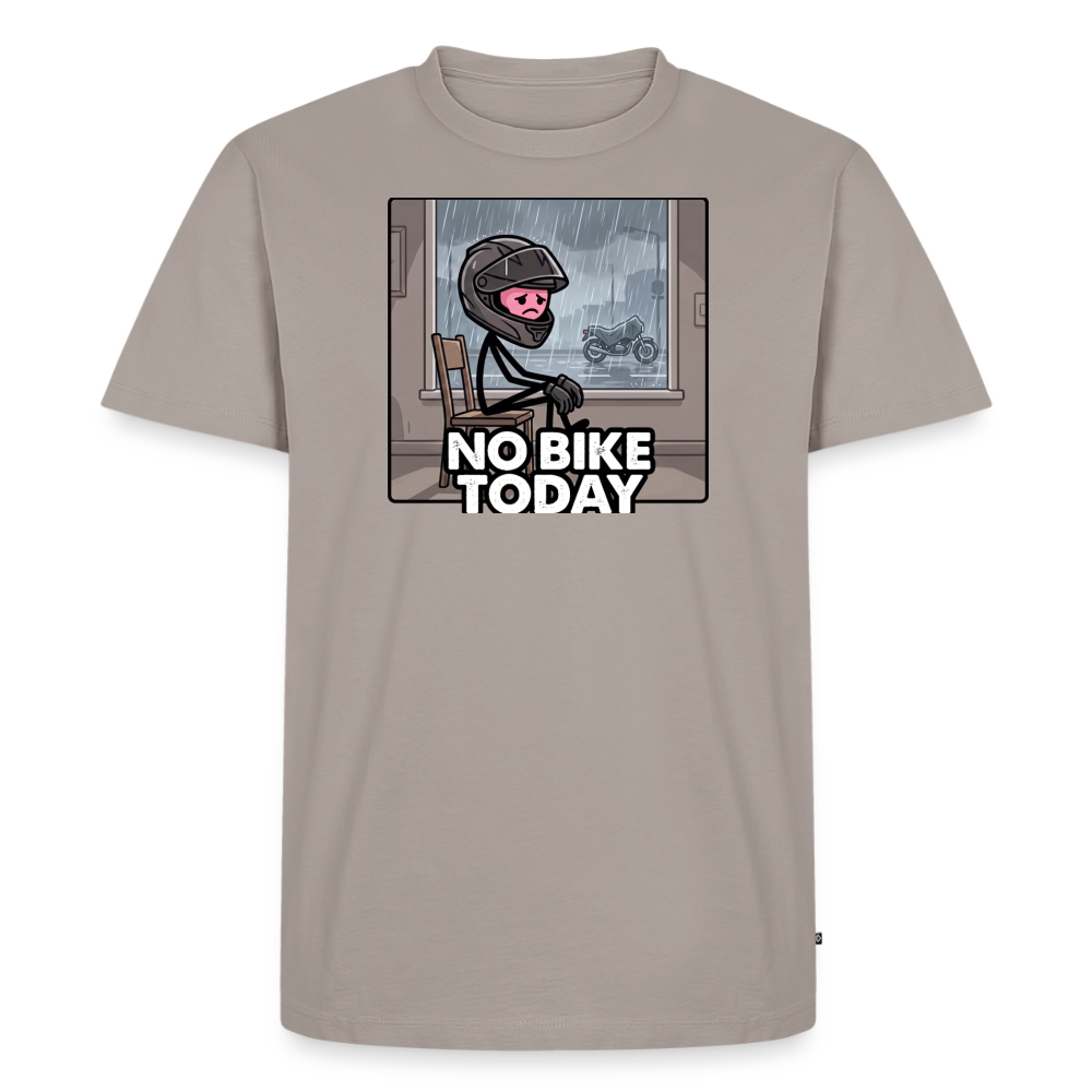 No Bike today 1  "Brustdruck" - taupe