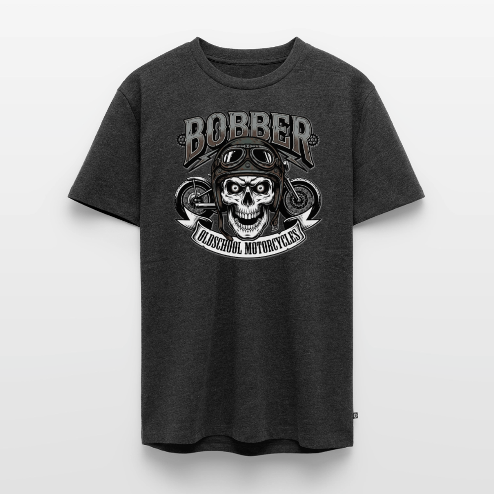 Oldschool Bobber  "Brustdruck" - heather anthracite