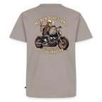 Ruhestand Chopper "Rückendruck" - taupe