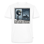 No Bike today Bobber "Brustdruck" - white