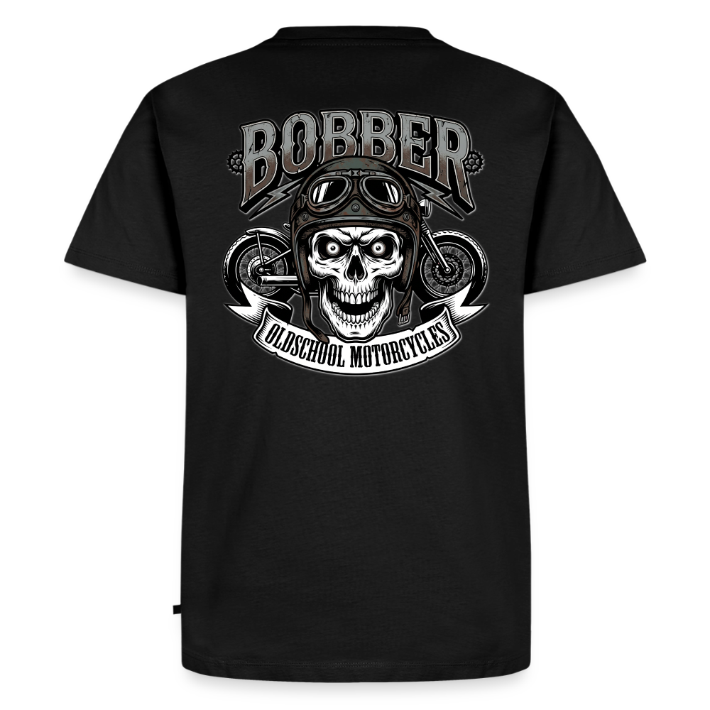 Oldschool Bobber "Rückendruck" - black