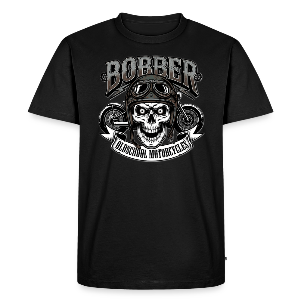Oldschool Bobber  "Brustdruck" - black