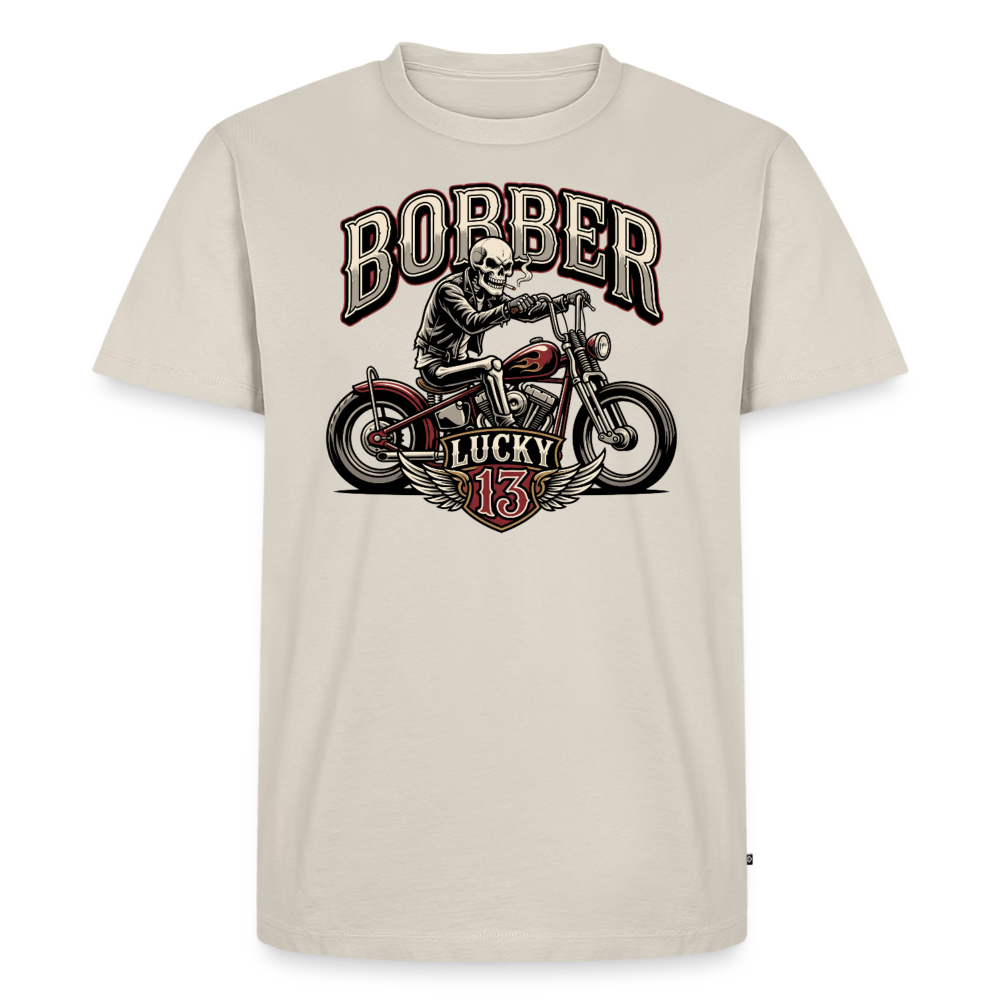 Bobber Lucky 13 "Brustdruck" - beige
