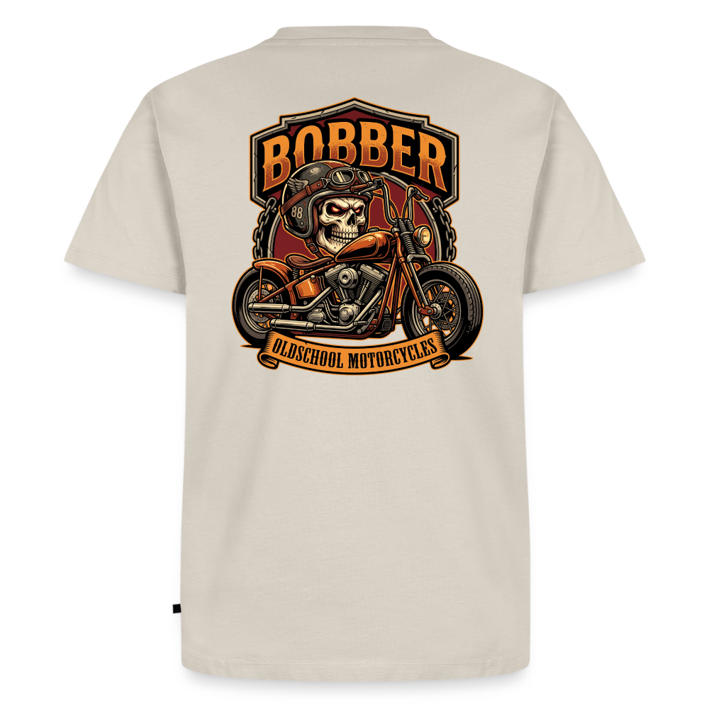 Oldschool Motorcyles "Rückendruck" - beige