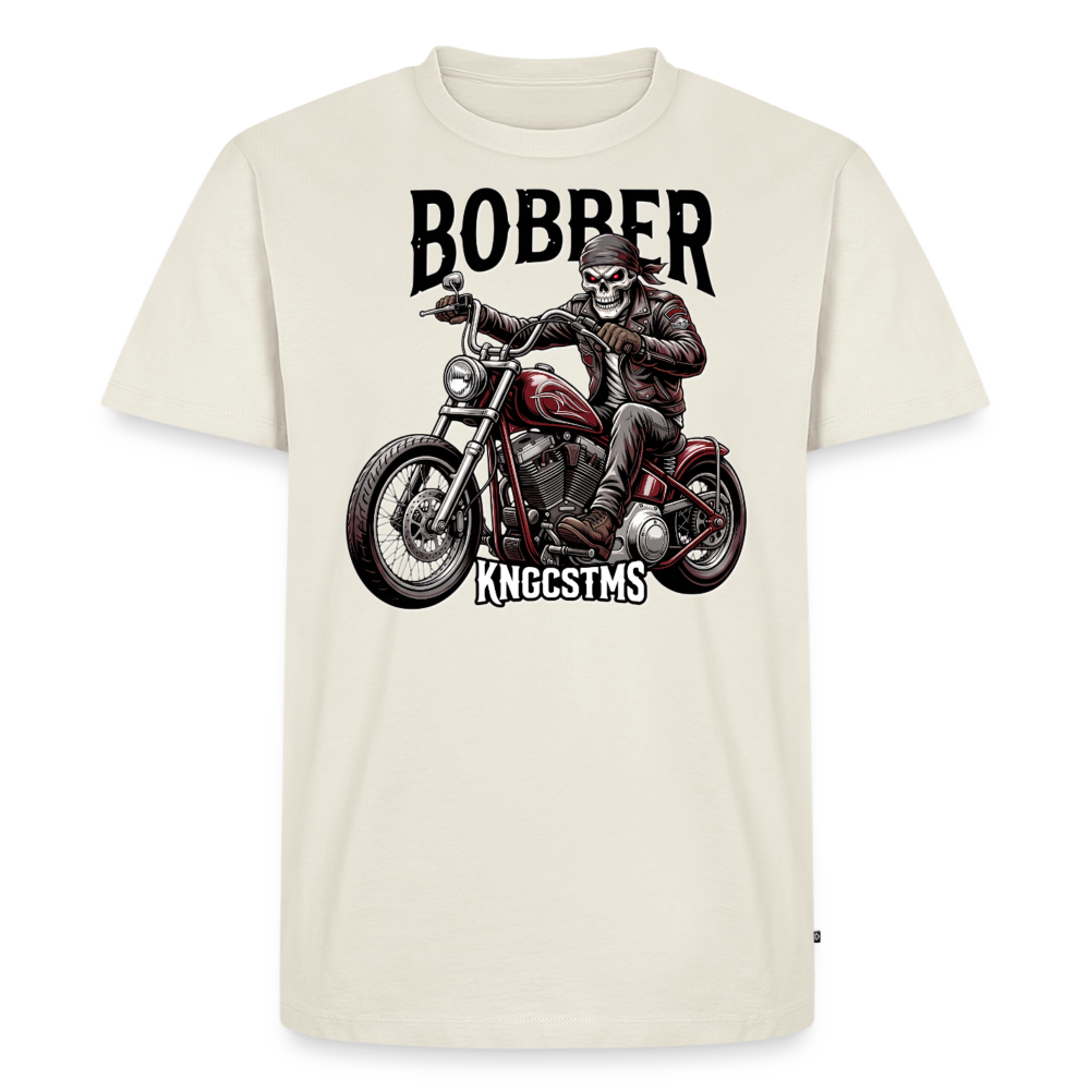 KNGCSTMS Bobber "Brustdruck" - off white