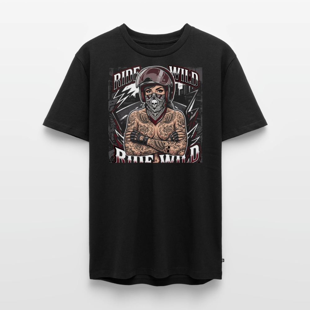 Ride Wild Girl "Brustdruck" - black