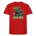 Leck Eier Supersportler Three "Brustdruck" - red