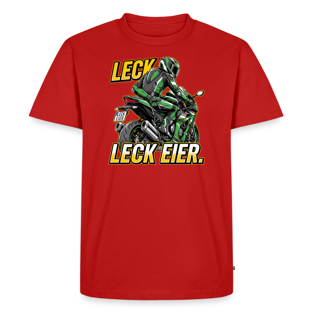 Leck Eier Supersportler Three "Brustdruck" - red