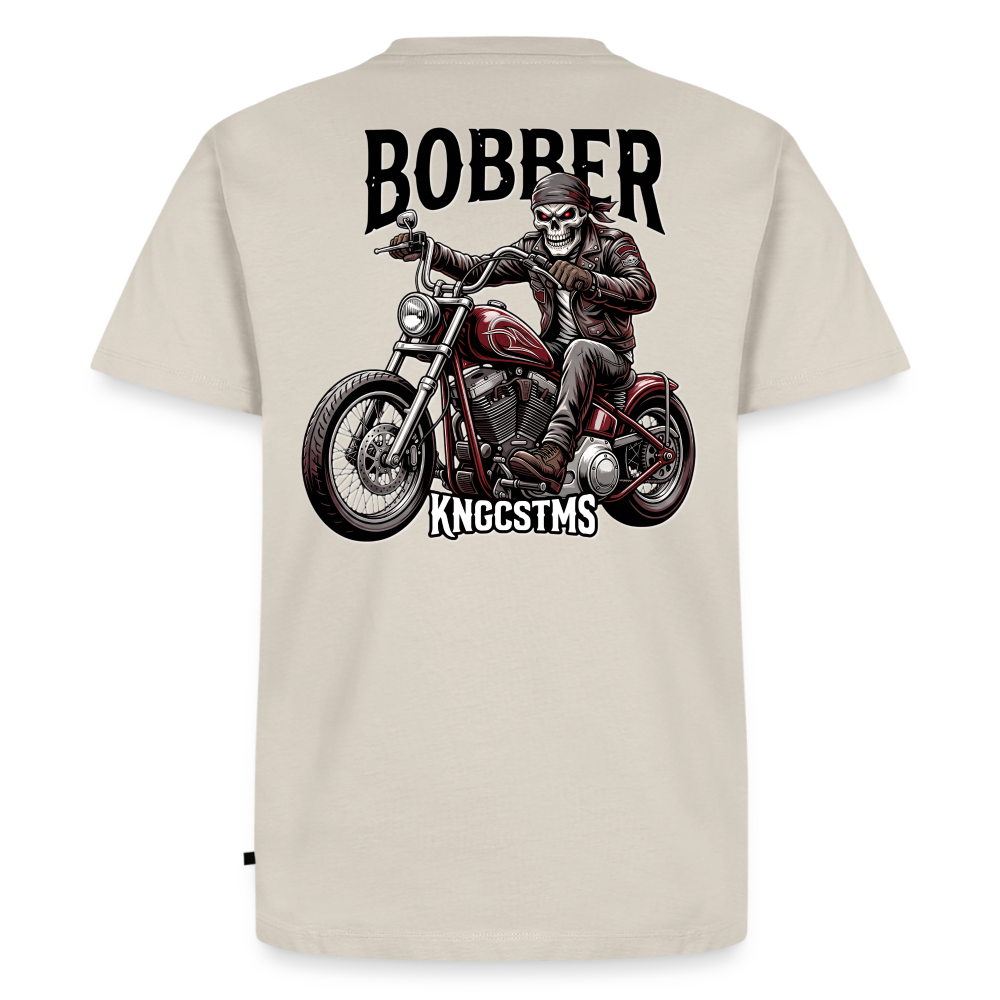 KNGCSTMS Bobber "Rückendruck" - beige