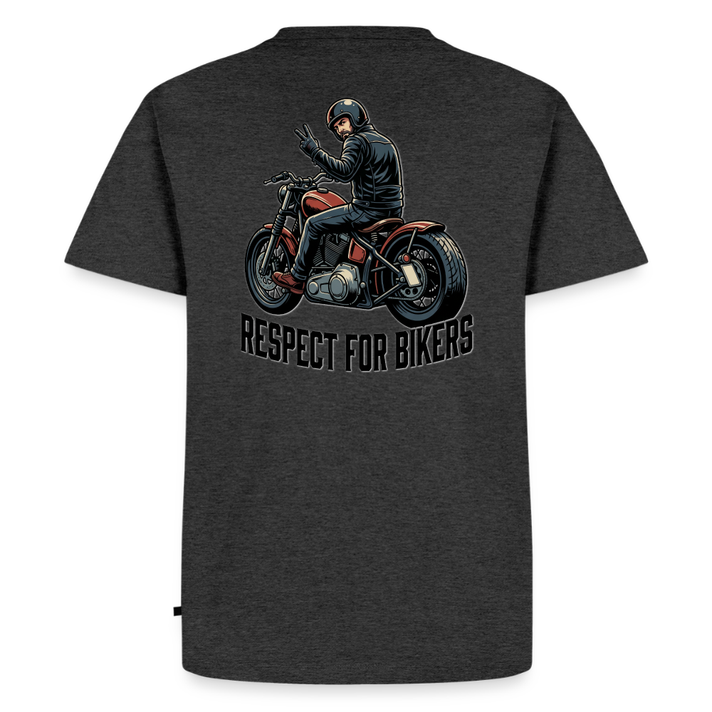 RFB Chopper "Rückendruck" - heather anthracite