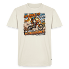 Hässliche Motorräder Motocross "Brustdruck" - off white