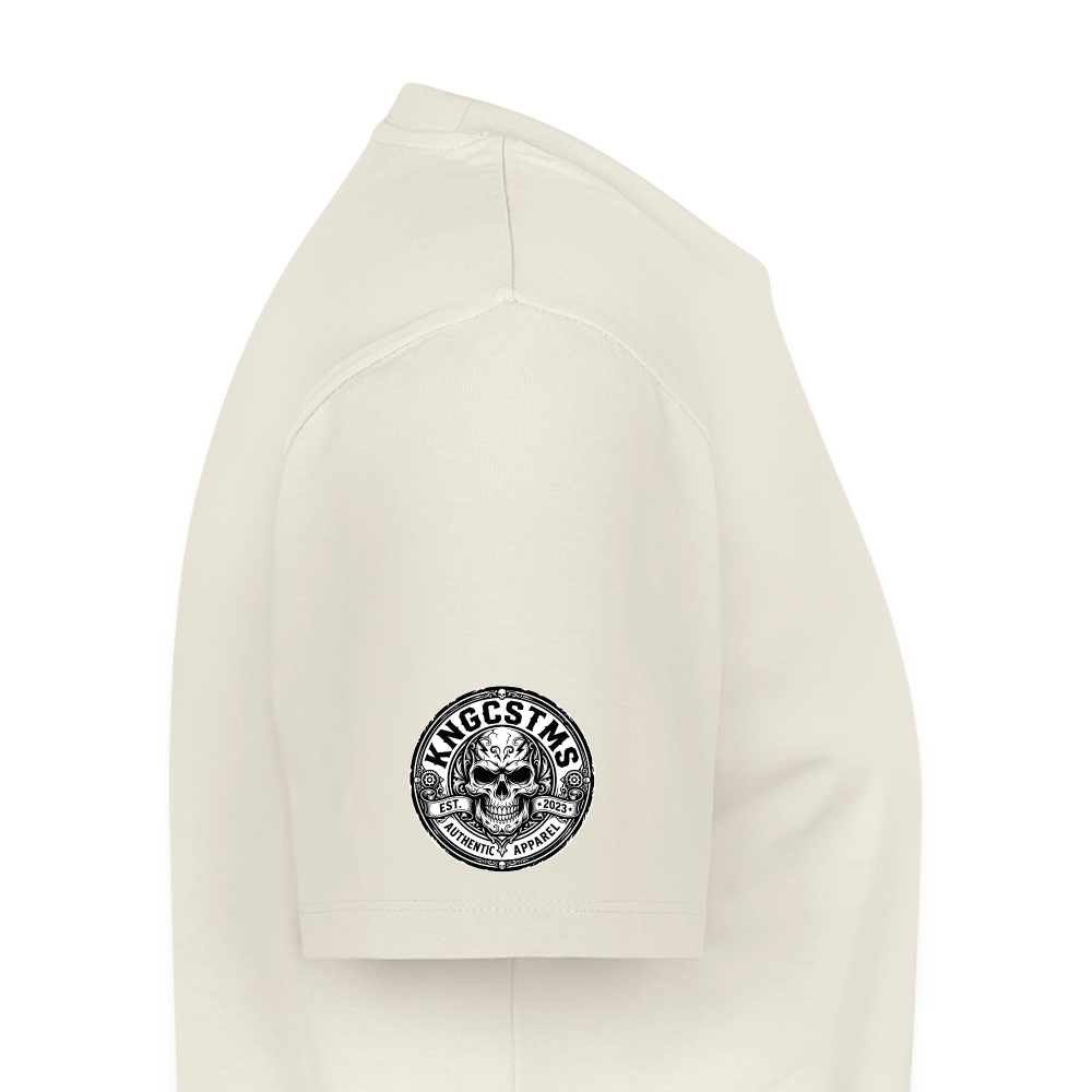 Hässliche Motorräder Chopper "Brustdruck" - off white