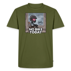 No Bike today 1  "Brustdruck" - khaki