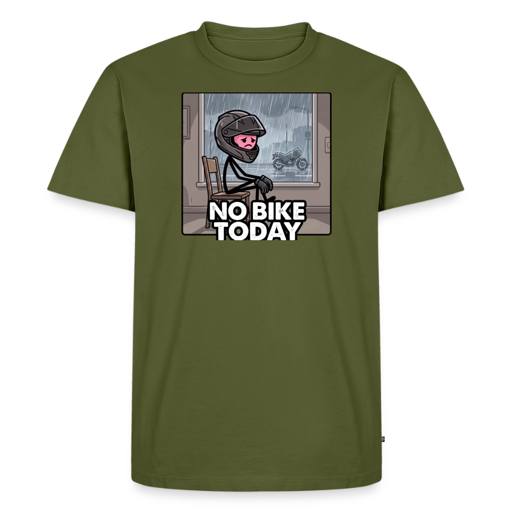 No Bike today 1  "Brustdruck" - khaki