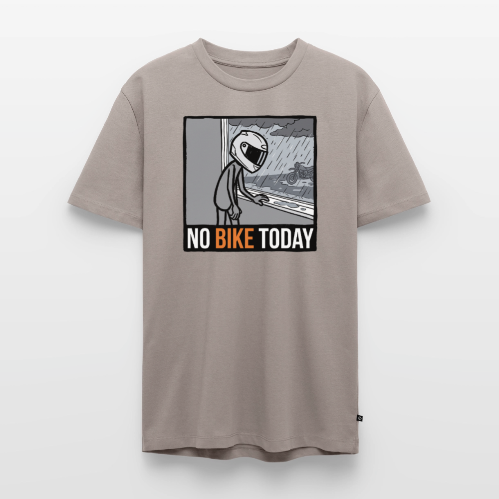 No Bike today  "Brustdruck" - taupe