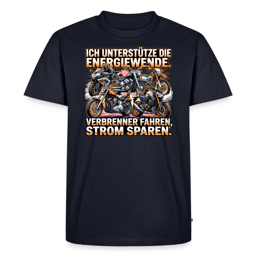 Energiewende "Brustdruck" - navy