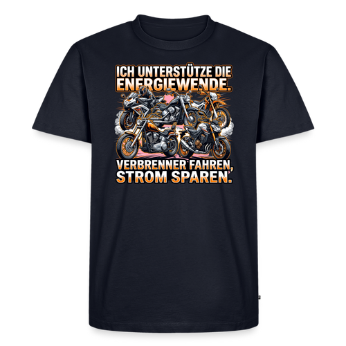 Energiewende "Brustdruck" - navy