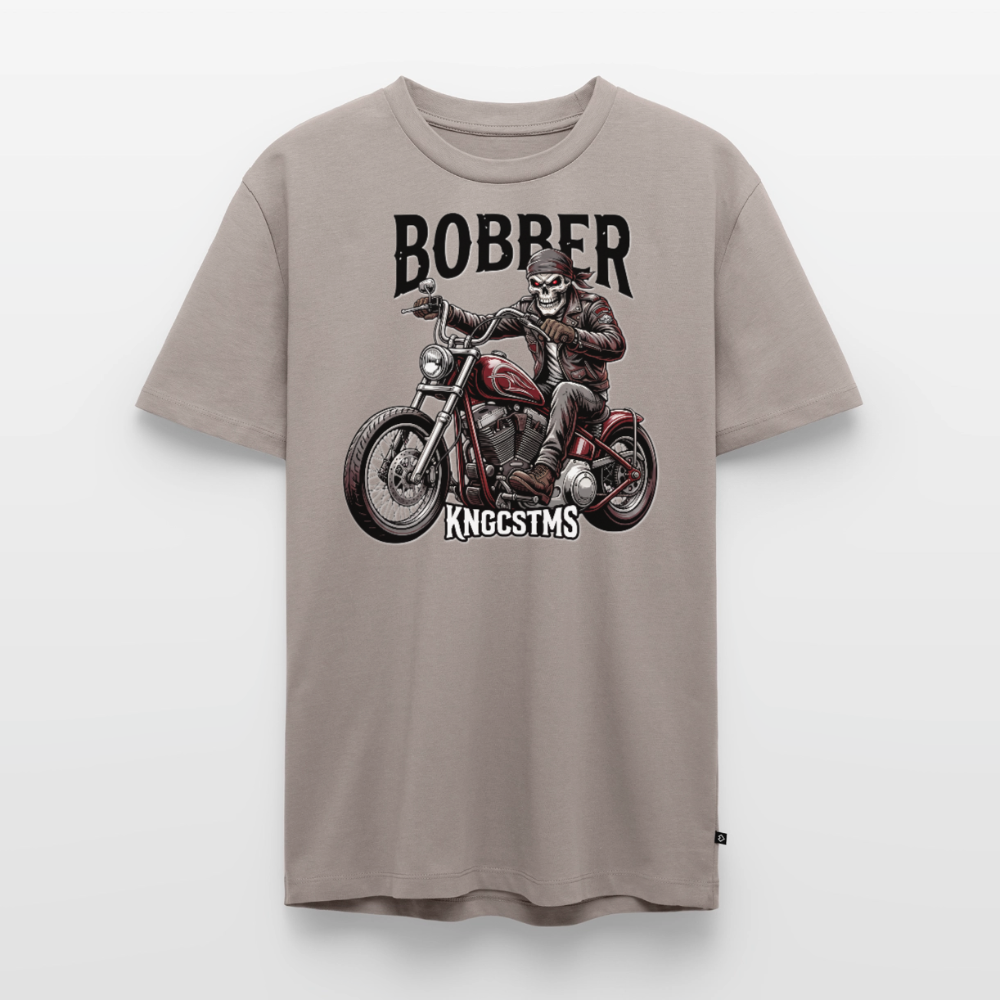 KNGCSTMS Bobber "Brustdruck" - taupe