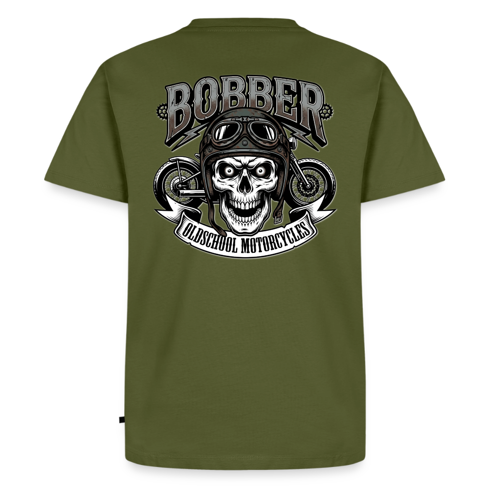 Oldschool Bobber "Rückendruck" - khaki