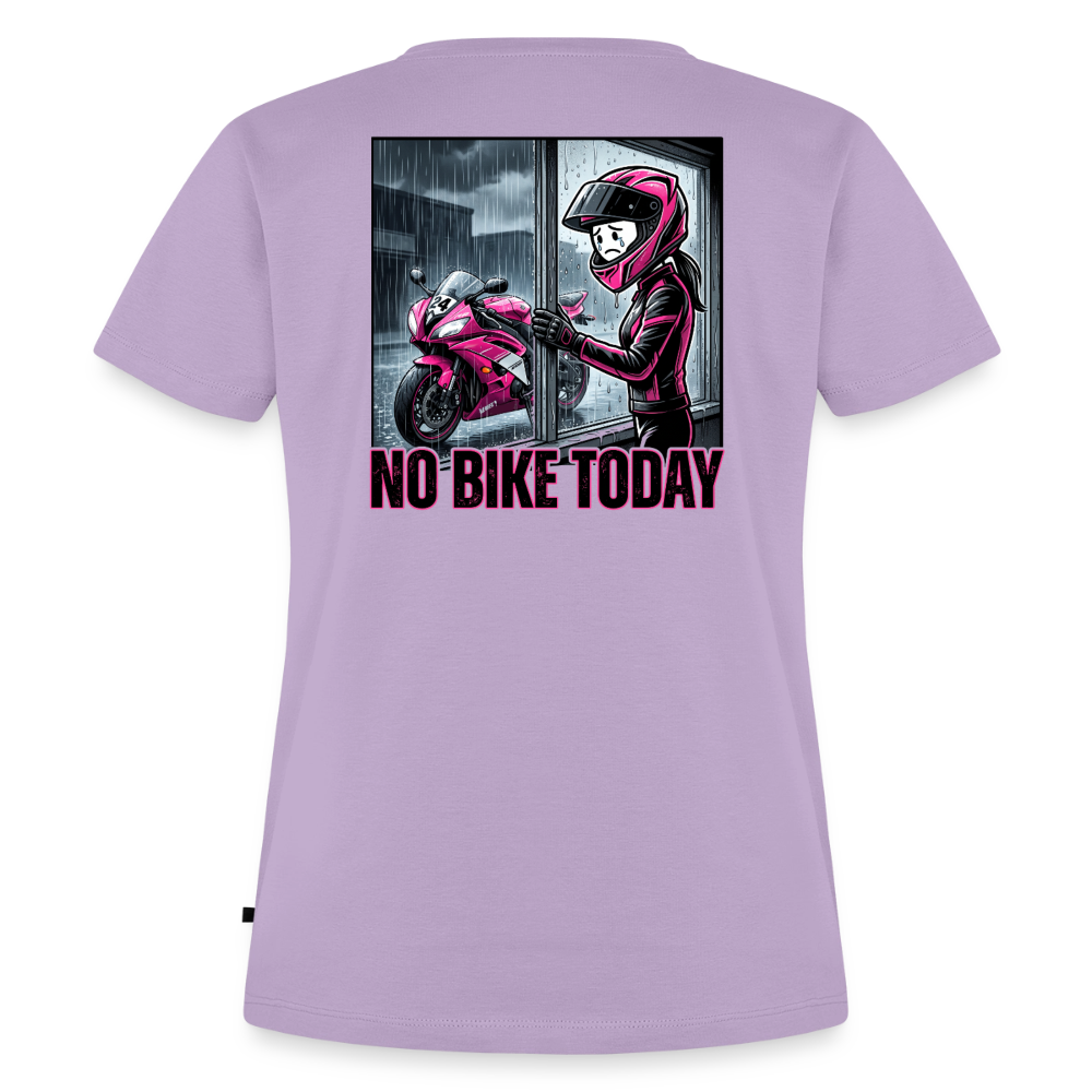 No Bike today Girl "Rückendruck" - lavender