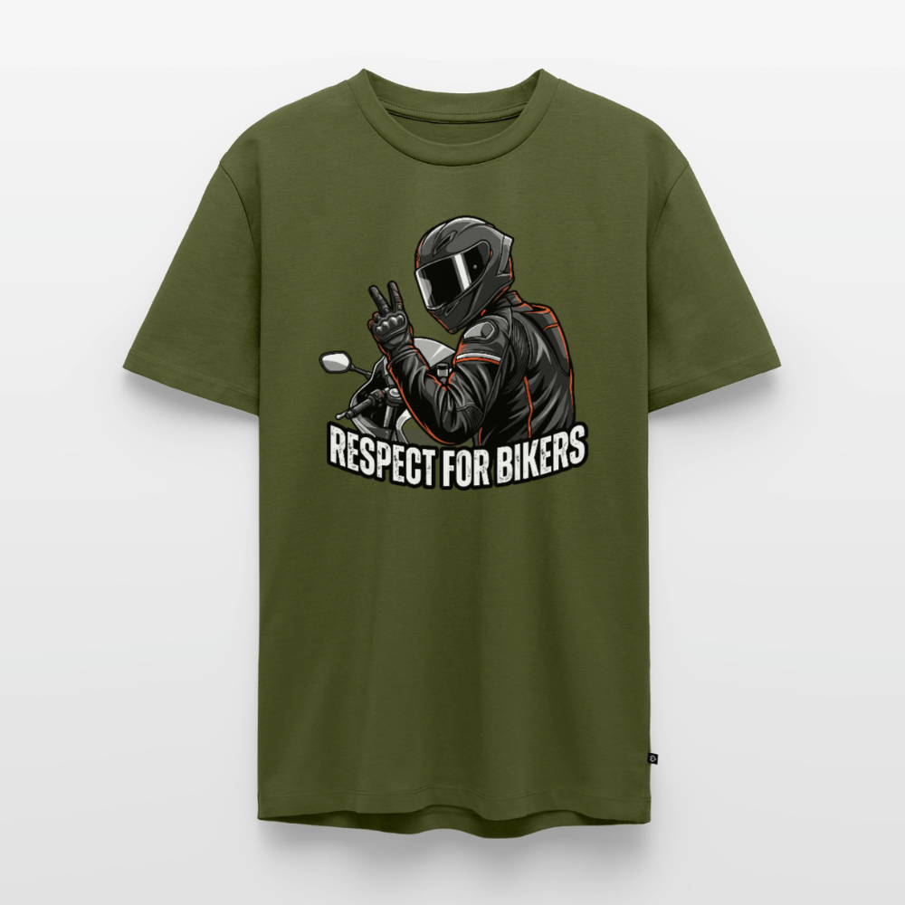 Respect for Bikers - khaki