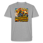 Hässliche Motorräder Chopper "Brustdruck" - heather grey