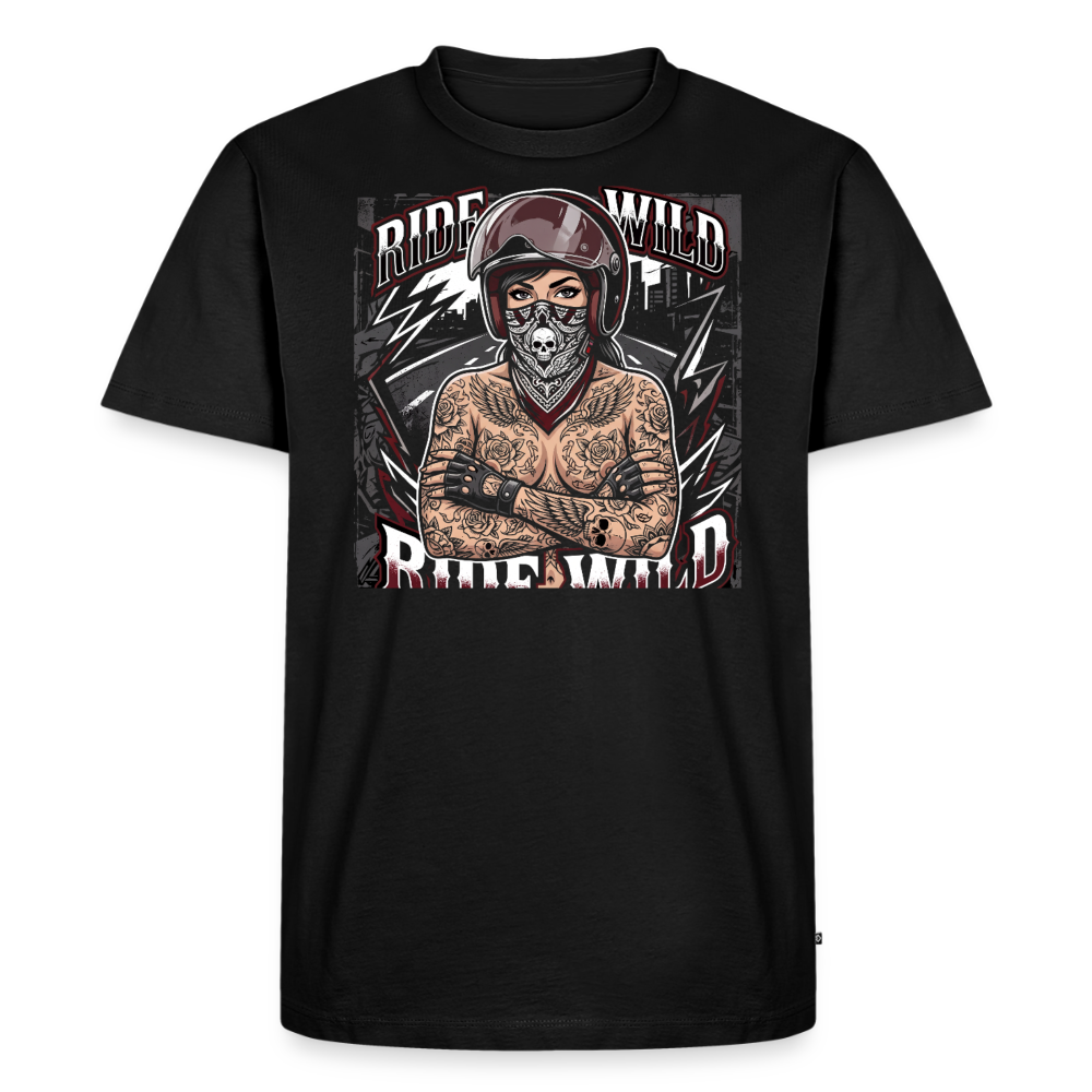 Ride Wild Girl "Brustdruck" - black