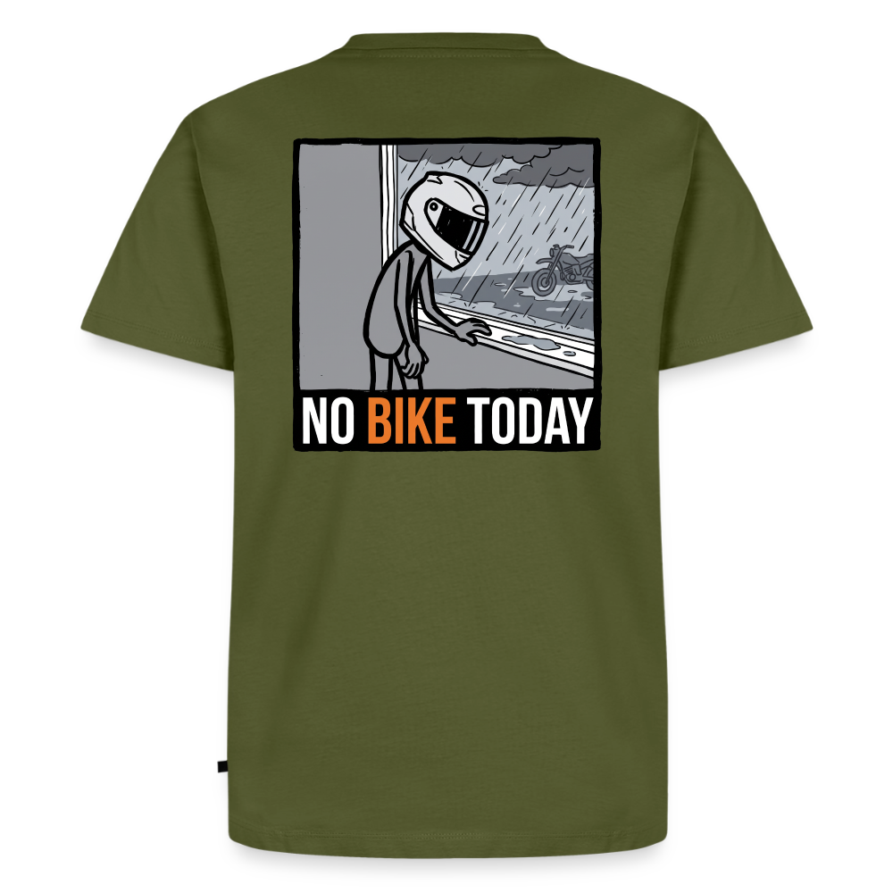 No Bike today "Rückendruck" - khaki