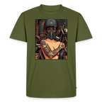 Garage Chopper Girl "Brustdruck" - khaki