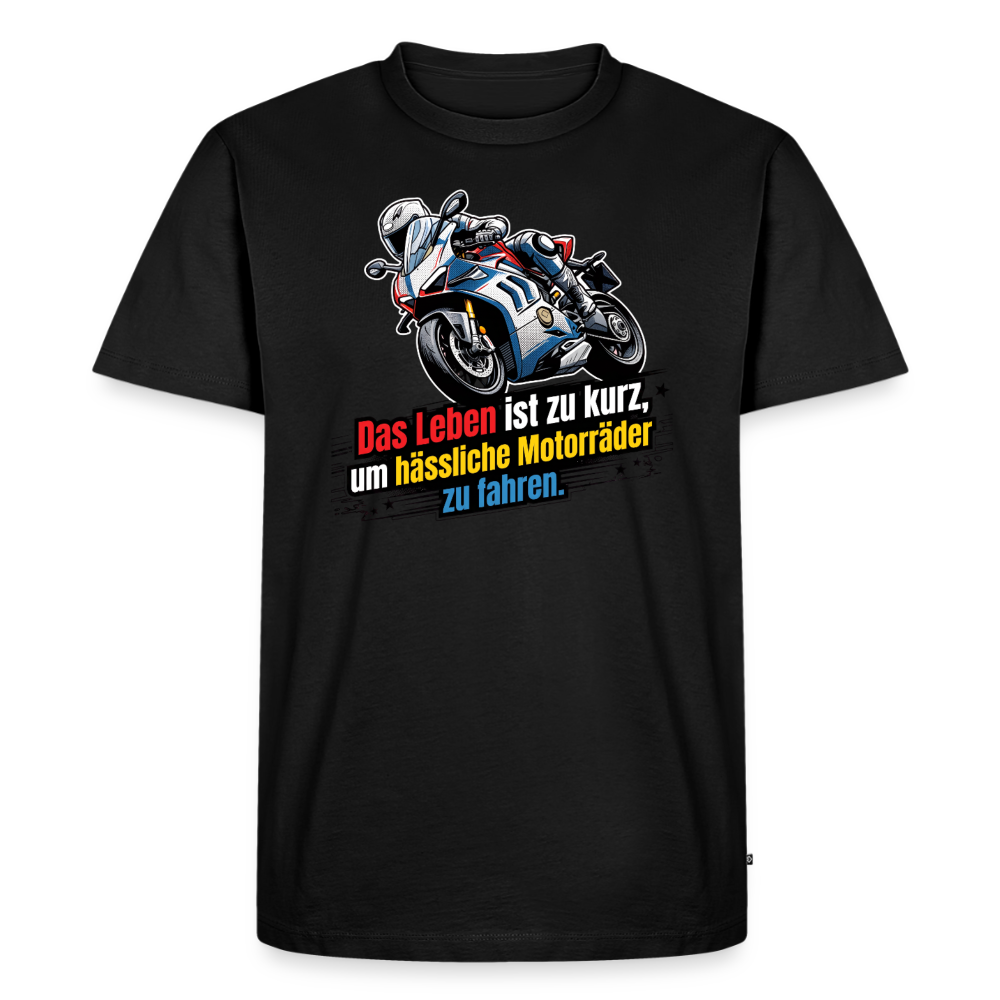Hässliche Motorräder Supersportler "Brustdruck" - black