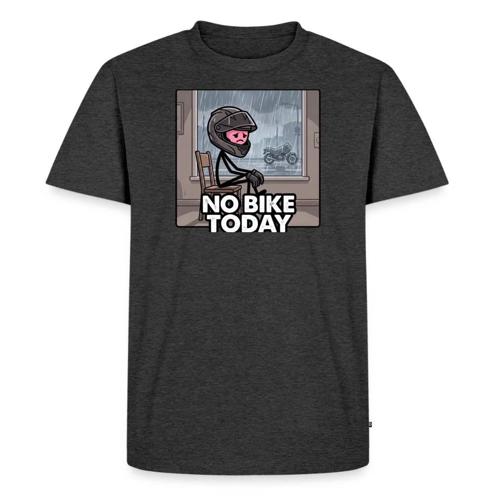 No Bike today 1  "Brustdruck" - heather anthracite
