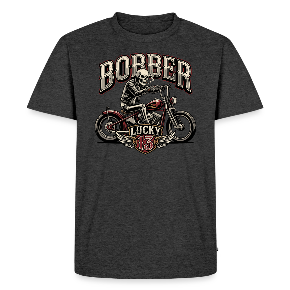 Bobber Lucky 13 "Brustdruck" - heather anthracite