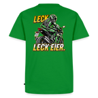 Leck Eier Supersportler Three "Rückendruck" - green